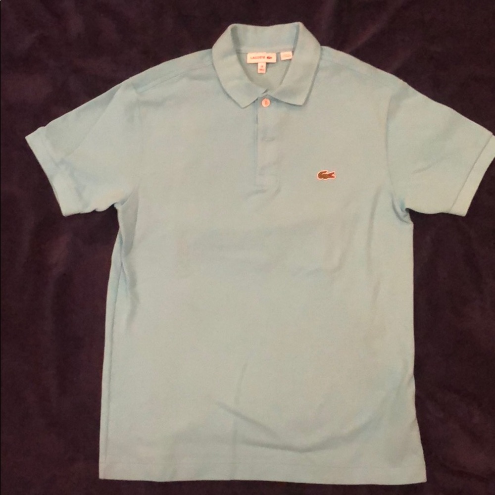 Boys Lacoste Size 14 Short Sleeve Shirt